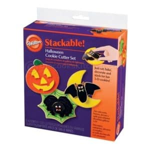Cookie Cutter Set: 9 x Halloween 3D Cookie Cutters