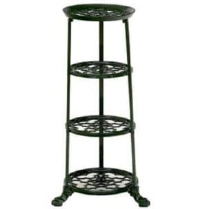 Pan Stand: 4 Tier Cast Aluminium Pan Stand, Green