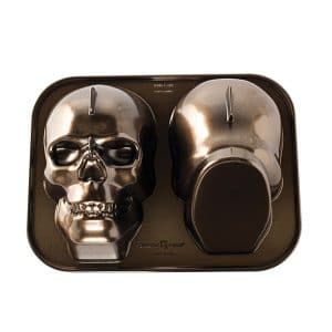 Cake Tin: Nordic Ware Skull, Bronze