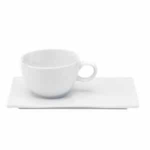 Espresso Cup and Saucer: 1 x Metro Espresso Cup and Saucer, Fine China