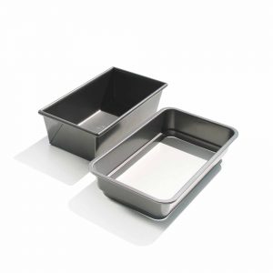 Loaf Tin Set: 2lb/1lb Chicago Metallic Gluten Free Loaf Pan Set, Non-Stick