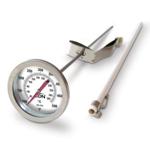 Deep Fry Thermometer: CDN Insta-Read Long Stem Deep Fry Thermometer, Stainless Steel