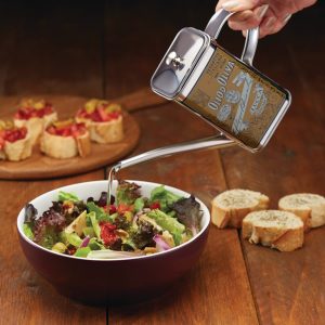 Oil Can: Italian Oil Can Drizzler, Stainless Steel