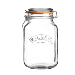 Square Clip Top Kilner Jar: 2L