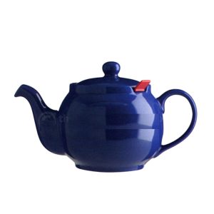 Tea Pot: 2 Cup Traditional Filter Tea Pot, Blue