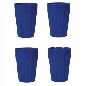 Tumblers: 4 x Blue Tumblers, Polycarbonate
