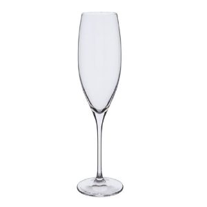 Champagne Glasses: 2 x 23.5cl Dartington Crystal Wine Master Champagne Glasses