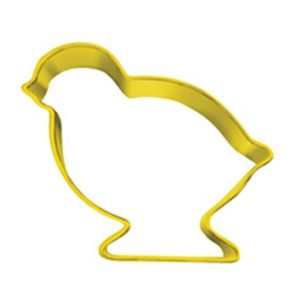 Cookie Cutter: 7.5cm Yellow Chick, Metal