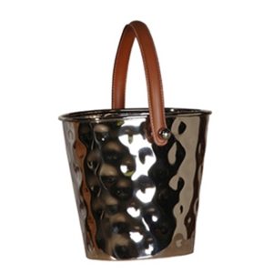 Bottle Cooler: Carryme Wine Cooler, Nickel Finish