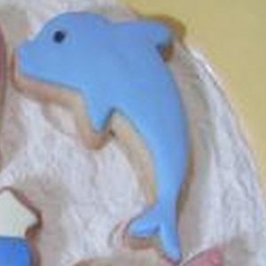 Cookie Cutter: 8cm Blue Dolphin