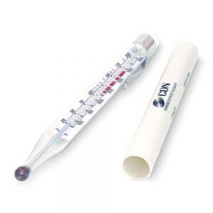 Sugar/Deep Fry Thermometer: CDN Sugar and Deep Fry Thermometer, Glass
