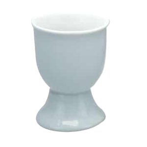 Egg Cup: White Porcelain