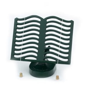 Recipe Book Stand: Cast Iron Cook Book Stand, Green