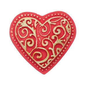 Silicone Mould: 6cm Love Heart Mould
