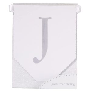 Bunting: 3 x Meters Bunting, Just Married