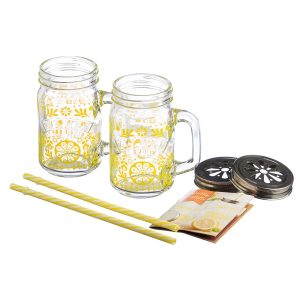 Drinks Jars: 7 Piece Lemonade Jar Set, Kilner