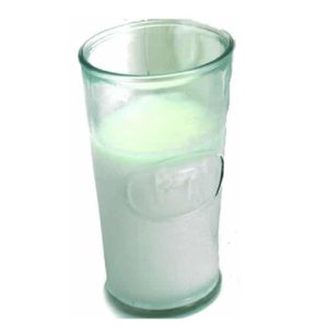 Hi Ball Glass: 1 x 236ml Latte Milk Glass, Glass