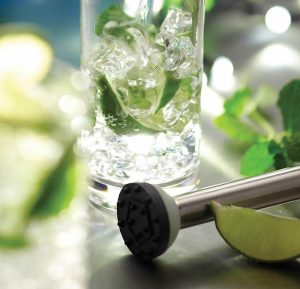 Cocktail Making Equipment: Cocktail Muddler, Stainless Steel