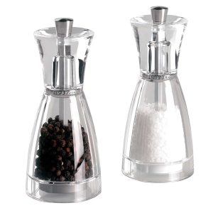 Salt and Pepper Grinder Set: 12.5cm Cole & Mason Pina Mills
