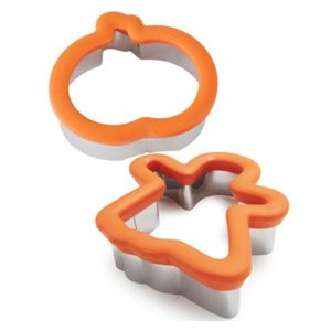 Comfort Grip Cutter Set: 2 x Halloween Cookie Cutters