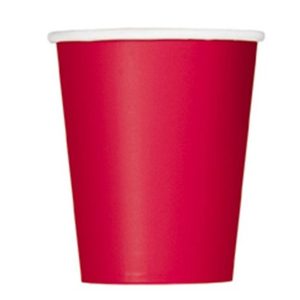 Paper Cups: 14 x Red Cups