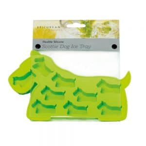 Silicone Mould: 9 Hole Scottie Dog Silicone Mould, Green