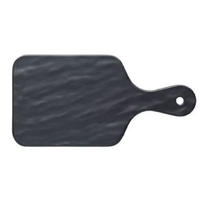 Mini Board: 25.5cm x 12.5cm Slate Effect Handled Board, Melamine