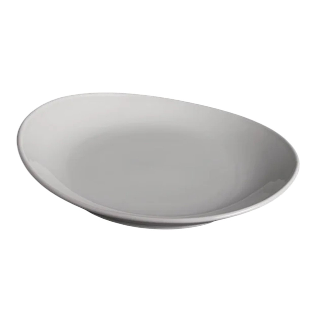 Steak Platter: 1 x 27cm Orion White Steak , Vitrified Porcelain
