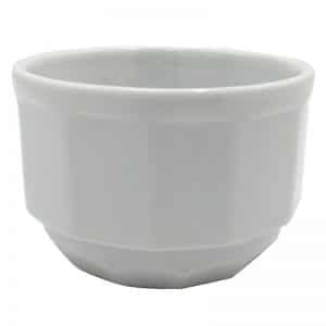 Sugar Bowl: 8.5cm Apilco Bistro Sugar Bowl, White