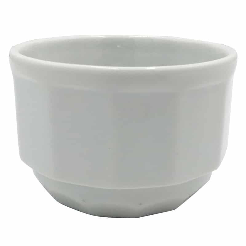 Sugar Bowl: 8.5cm Apilco Bistro Sugar Bowl, White