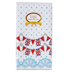 Disposable Table Cloth: 180cm x 120cm Street Party Table Cover