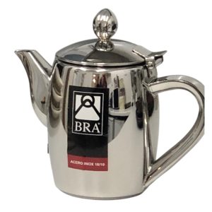 Tea Pot: 6 Cup Tea Pot, Stainless Steel