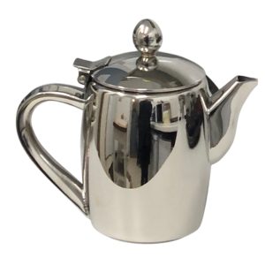 Tea Pot: 6 Cup Tea Pot, Stainless Steel