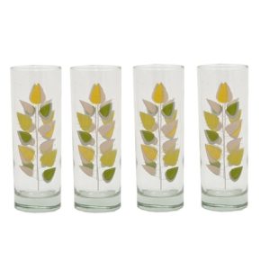 Hi Ball Glasses: 4 x 290ml Tranquility Tumblers, Glass