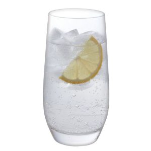 Hi Ball Glasses: 2 x 450ml Dartington Crystal Wine & Bar Glasses, Dartington Crystal