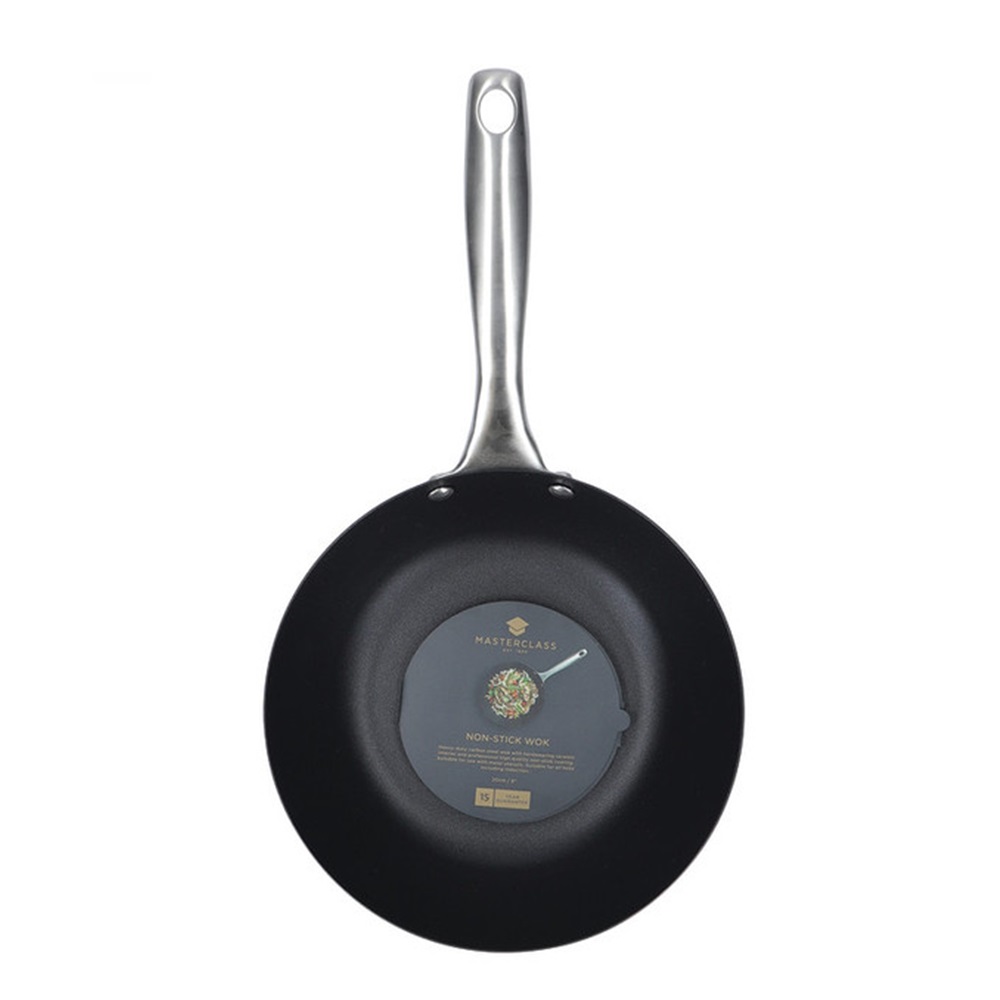 Wok: 24.5cm Induction Ready Wok, Non Stick - Image 5