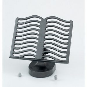 Recipe Book Stand: Cast Iron Cook Book Stand, Graphite