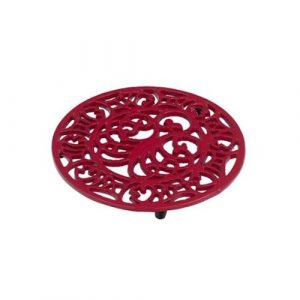 Trivet: 1 x 20cm Octopus and Fish Trivet, Chilli Red