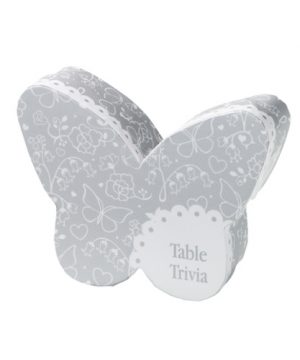 Table Trivia: 60 x Butterfly Table Trivia