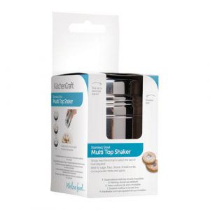 Shaker: Multi Option Shaker, Stainless Steel