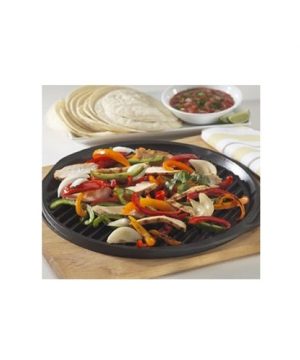 Griddle: 31cm Flat Top Reversible Round Nordic Ware Griddle, Cast Iron
