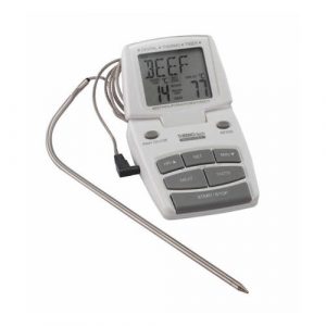 Thermometer/Timer: Masterclass Meat Thermometer and Timer, Digital Electrical