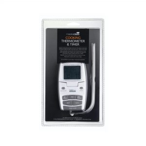 Thermometer/Timer: Masterclass Meat Thermometer and Timer, Digital Electrical