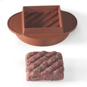 Burger Press: NordicWare Stuffed Burger Maker, Round or Square Burgers