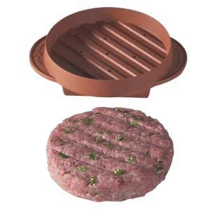 Burger Press: NordicWare Stuffed Burger Maker, Round or Square Burgers
