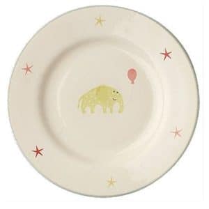 Child's Plate: Animal Magic Hetty the Elephant Child's Plate, Ceramic