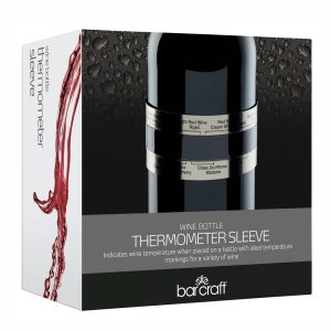 Wine Thermometer: Wine Bottle Thermometer Sleeve