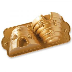Cake Tin: Nordic Ware Beehive, Gold
