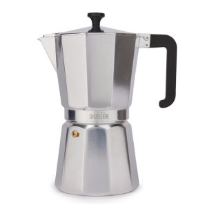 Italian Espresso Coffee Maker: 12 Cup Italian Moka Pot, Aluminium