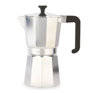 Italian Espresso Coffee Maker: 9 Cup Italian Moka Pot, Aluminium
